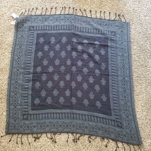 NWT Abercrombie & Fitch Navy Blue Scraf One Size